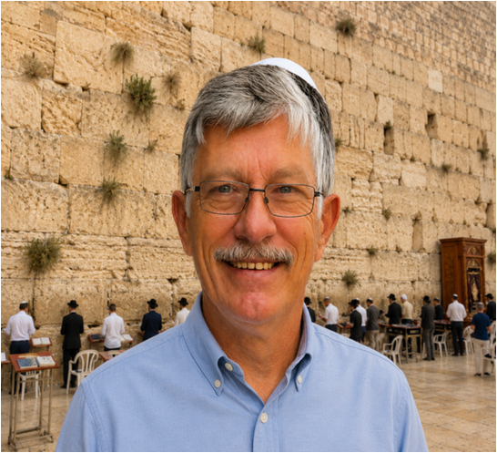 Portrait at the Western Wall in Jerusalem