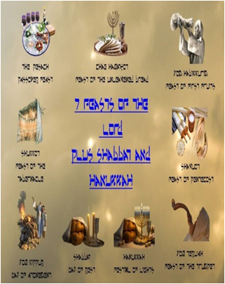 The Seven Feasts of God Plus Shabbat and Hanukah cover